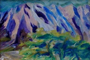 Blue Koolau Mountains by Rebekah Luke