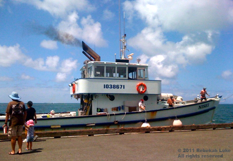 sampan at Heeia © 2011 Rebekah Luke