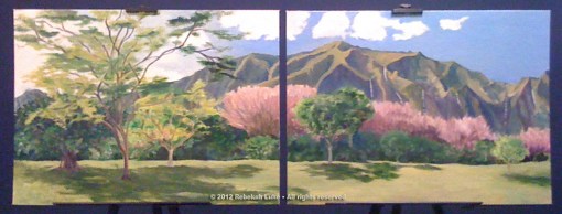 Diptych by Rebekah Luke