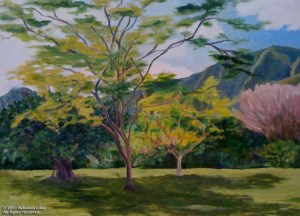 Lanihuli Diptypch, left panel