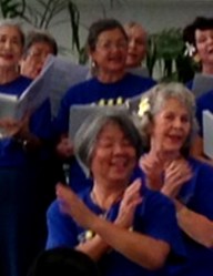 Me and my glee sisters perform at the Carnival. (Photo by Joyce Pavlis)