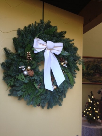 wreath entry