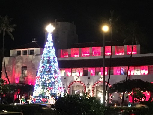At Honolulu Hale (City Hall)